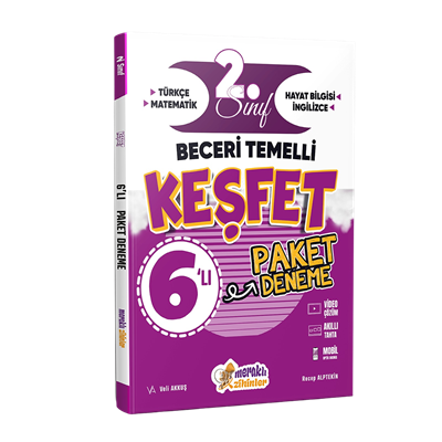 2.SINIF TÜM DERSLER SORU BANKASI+ BECERİ TEMELLİ 6LI SARMAL DENEME (2Lİ SET)