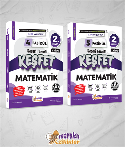 2.SINIF BECERİ TEMELLİ MATEMATİK(1-2) 9 FASİKÜL KEŞFET(2Lİ SET)