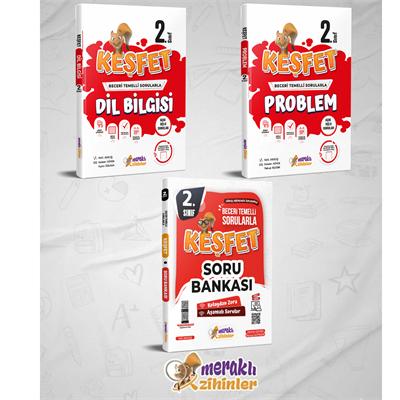 2.SINIF TÜM DERSLER SORU BANKASI+DİL BİLGİSİ+PROBLEM (3LÜ SET)