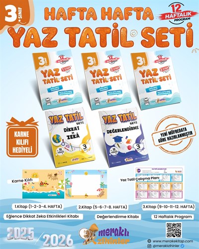 3.SINIF YAZ TATİL SETİ (2025-2026)