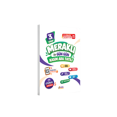3.SINIF MERAKLI İLE GÜN GÜN KASIM ARA TATİLİ KİTABI