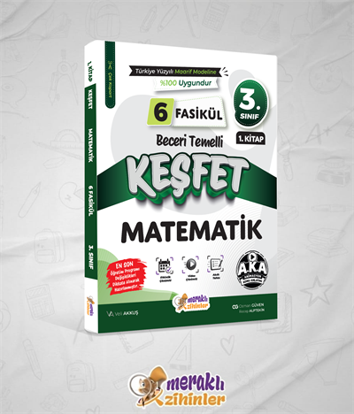3.SINIF BECERİ TEMELLİ MATEMATİK(1-2) 10 FASİKÜL KEŞFET(2Lİ SET)