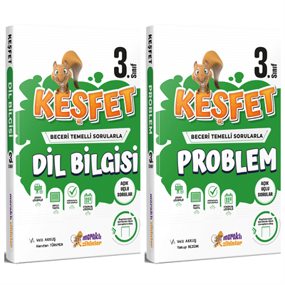 3. SINIF KEŞFET DİL BİLGİSİ VE PROBLEM KİTABI [2Lİ SET] 