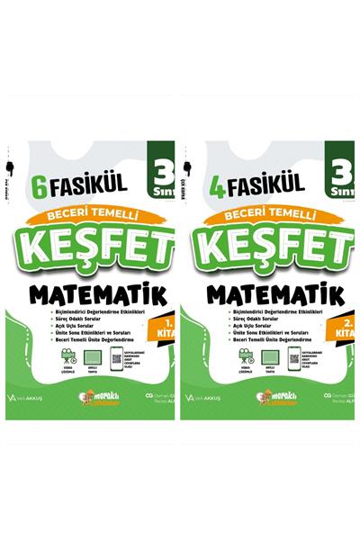 3.SINIF BECERİ TEMELLİ MATEMATİK(1-2) 10 FASİKÜL KEŞFET(2Lİ SET)