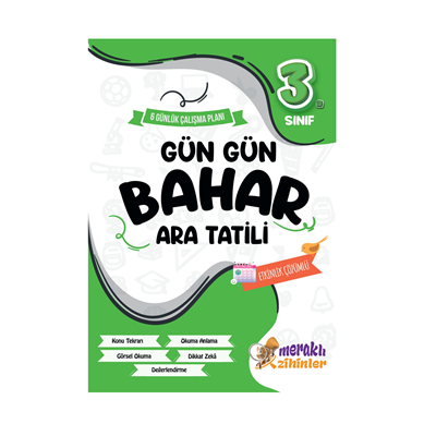 3.SINIF GÜN GÜN BAHAR ARA TATİLİ