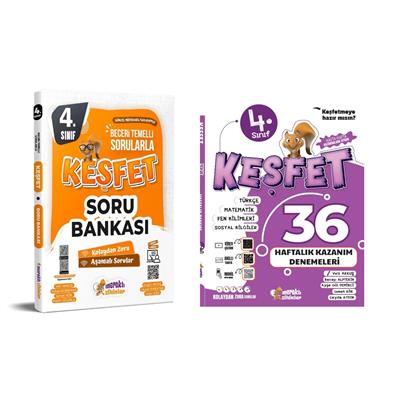 4.SINIF TÜM DERSLER SORU BANKASI+4.SINIF 36 HAFTALIK KAZANIM DENEMESİ (2Lİ SET)