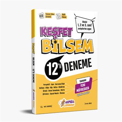 KEŞFET BİLSEM 12Lİ DENEME (1,2 ve 3.SINIF SEVİYELERİNE UYGUN)