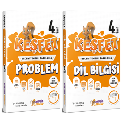  4. SINIF KEŞFET DİL BİLGİSİ VE PROBLEMLER KİTABI [2Lİ SET]