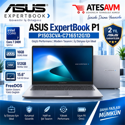 Asus Expertbook P1 15.6