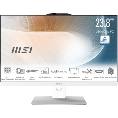 MSI MODERN AM242P 1M-2089XEU Intel Core 5 120U 16GB 512GB SSD Freedos Beyaz 23.8