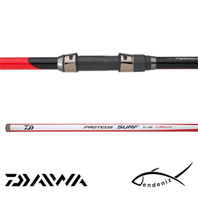 Daiwa Proteus KW 420cm 100-225gr 3 Parça Surf Olta Kamışı