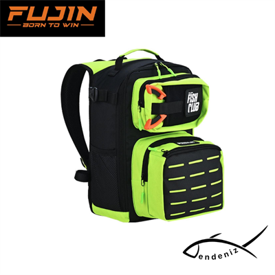 Fujin ProAji Back Pack Black Lime