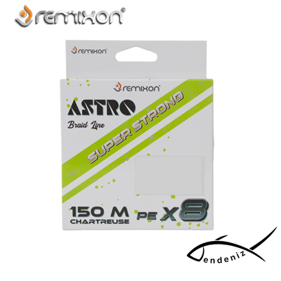 REMIXON ASTRO 8X 150m CHARTREUSE İP MİSİNA