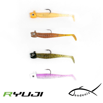 Ryuji Mebaru Micro Shad 6.5cm 3.8gr Naturel Mix Silikon Yem