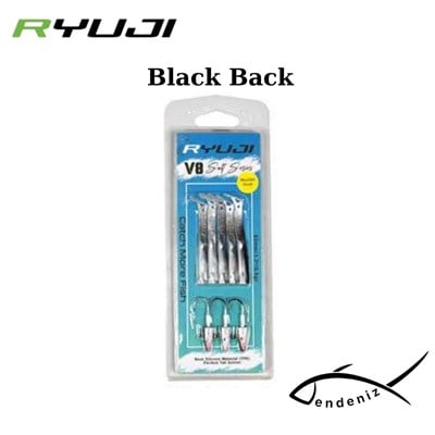 Ryuji V8 Salt Series 10 Cm 10 gr Silikon Yem