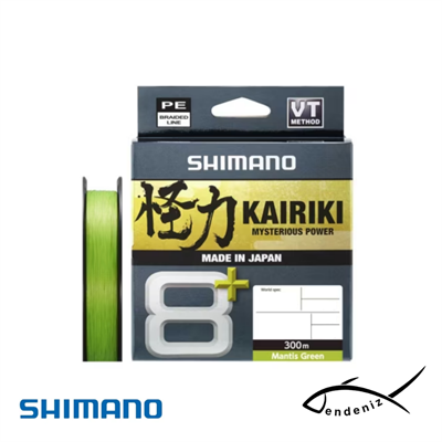 Shimano Kairiki 8+ 300m Mantis Green İp Misina