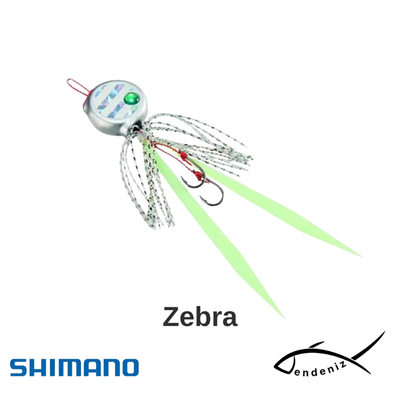 Shimano Lure Engetsu Flat Baku Baku Tai Rubber Rig 80gr