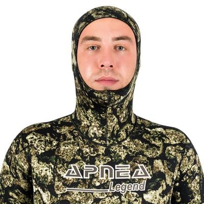 Apnea Legend Rock Camou 3D 5mm Elbise Serisi  
