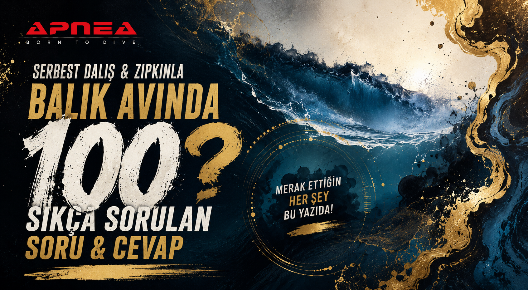 Serbest Dalış ve Zıpkınla Balık Avında Sıkça Sorulan 100 Soru ve Cevap