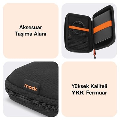 MACK MCC-4009 2.5 Hard Disk Kılıfı Siyah