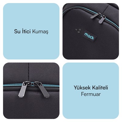 MACK MCC-505 15.6 Move Notebook Sırt Çantası Siyah