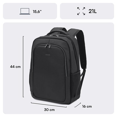 MACK MCC-505BG 15.6 Move Notebook Sırt Çantası Siyah Gri