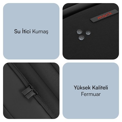 MACK MCC-805 15.6 Business X Notebook Sırt Çantası Siyah