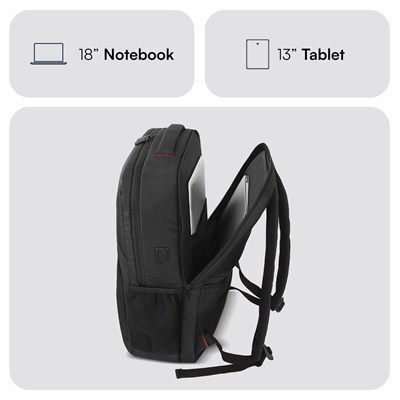 MACK MCC-807 18 Business X Notebook Sırt Çantası Siyah