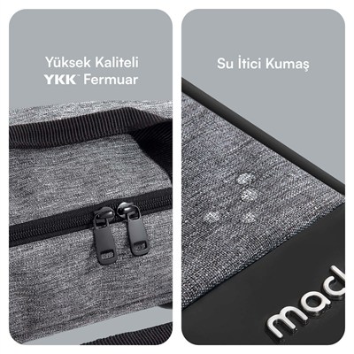 MACK MCE-1112 14.1 UNICITY Eco Notebook Çantası Gri