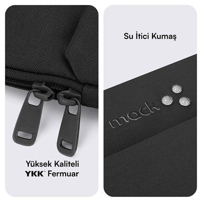 MACK MCE-1501 14.1 NOVA Eco Notebook Sleeve Siyah