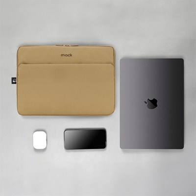 MACK MCE-1503 14.1 NOVA Eco Notebook Sleeve Camel