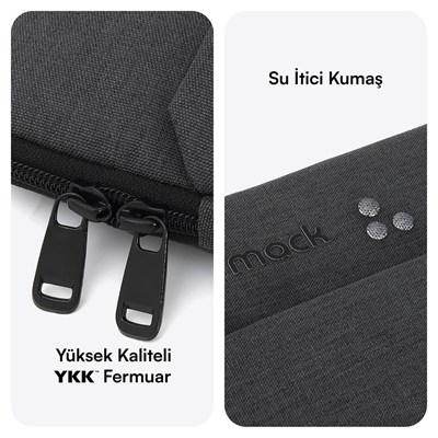 MACK MCE-1504 14.1 NOVA Eco Notebook Sleeve Antrasit