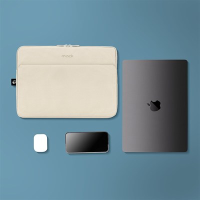 MACK MCE-1505 14.1 NOVA Eco Notebook Sleeve Latte