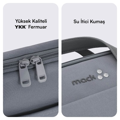 MACK MCE-1512 15.6 NOVA Eco Notebook Çantası Gri