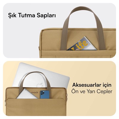 MACK MCE-1513 15.6 NOVA Eco Notebook Çantası Camel