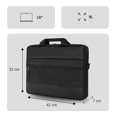 MACK MCC-1603 16 PAX Motion Notebook Çantası Siyah