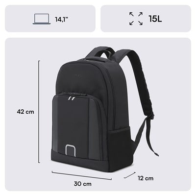 MACK MCE-1211 14.1 LUNA Eco Notebook Sırt Çantası Siyah