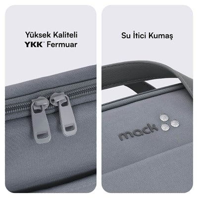 MACK MCE-1512 15.6 NOVA Eco Notebook Çantası Gri