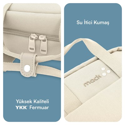 MACK MCE-1524 15.6 NOVA Eco Notebook Sırt Çantası Latte