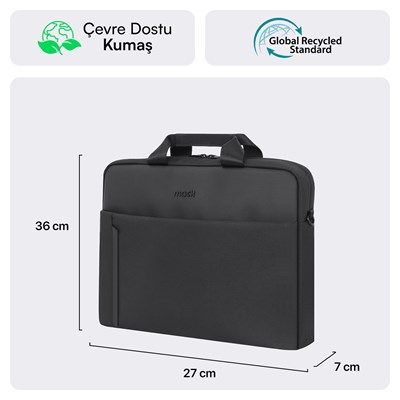 MACK MCE-1711 14.1 CODE Eco Notebook Çantası Siyah