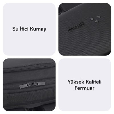 MACK MCE-1722 16 CODE Eco Notebook Sırt Çantası Siyah