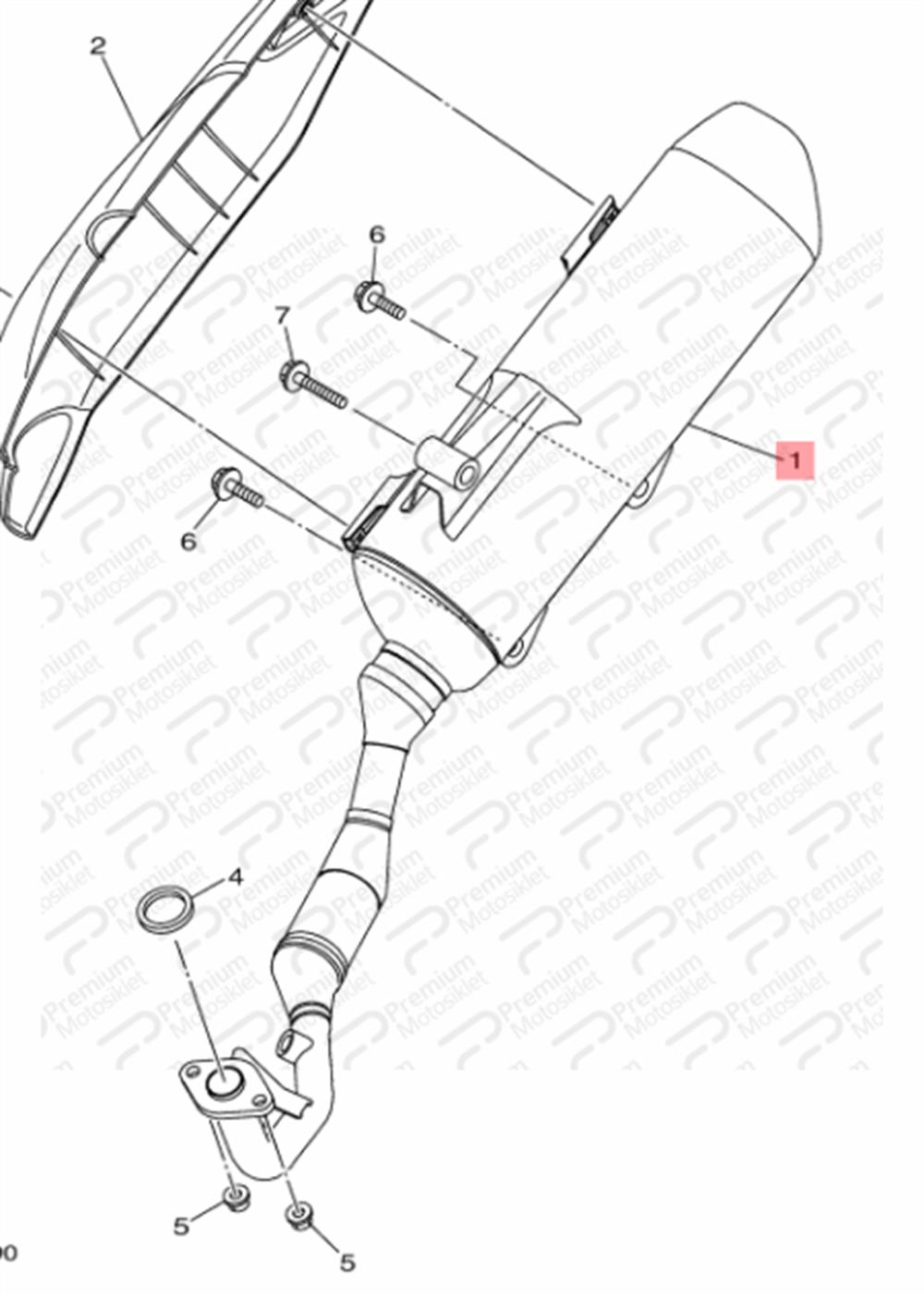NMAX 125/155 EGZOZ KPL. (2021-2024)