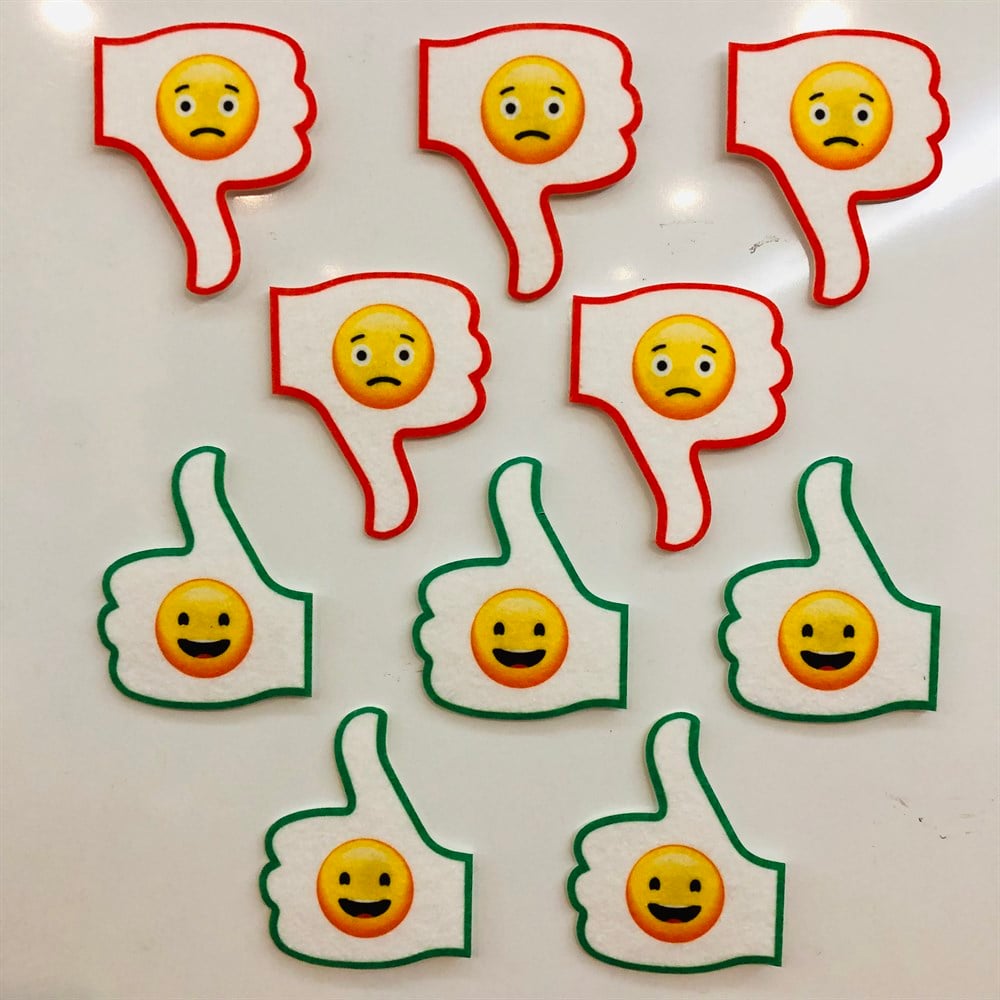 LIKE DISLIKE 10 ADET