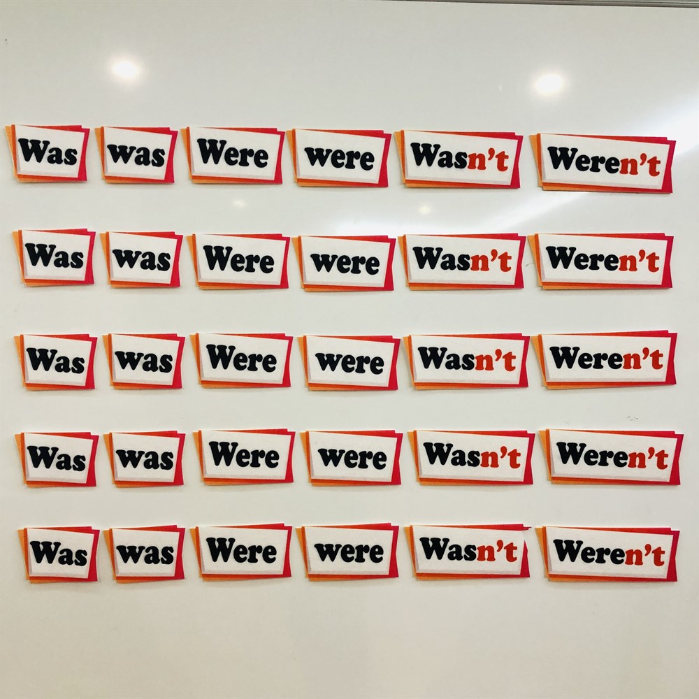 WAS ve WERE 30 PARÇA SET