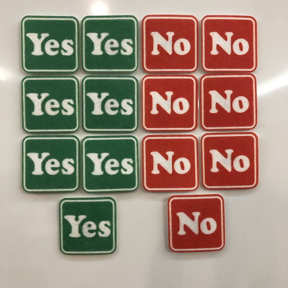 YES NO 14 ADET