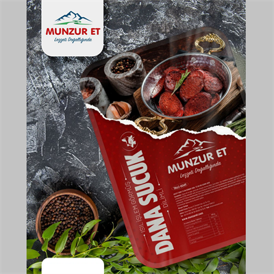 Munzur Dilimli Dana Kangal Sucuk  250 gr