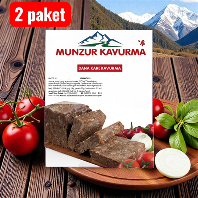 Munzur Dana  Kare Kavurma 800 gr