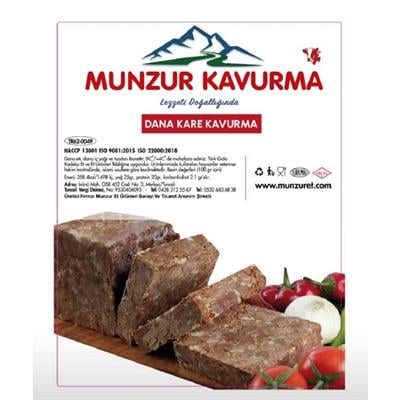 Munzur Dana  Kare Kavurma 400 gr