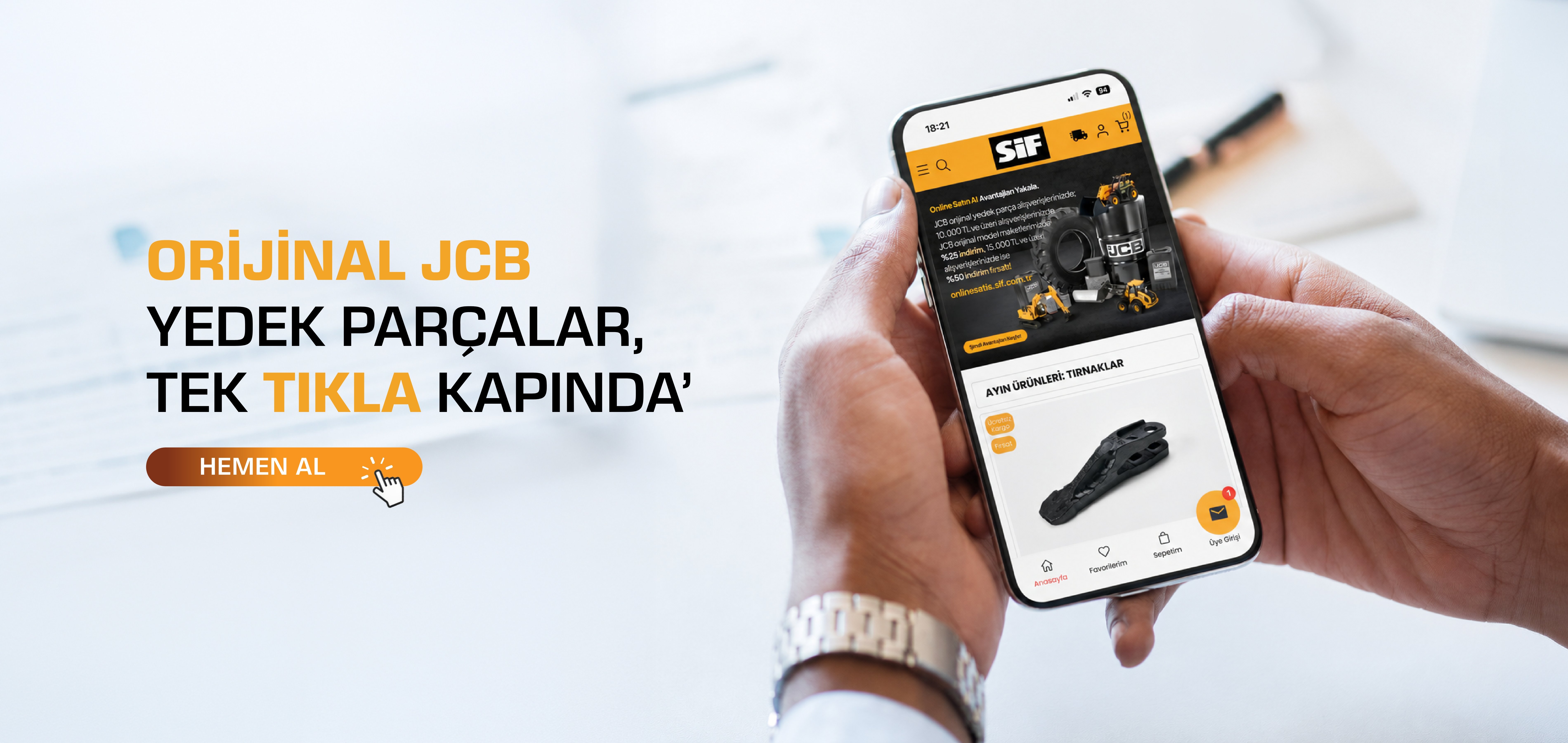 JCB yedek parça