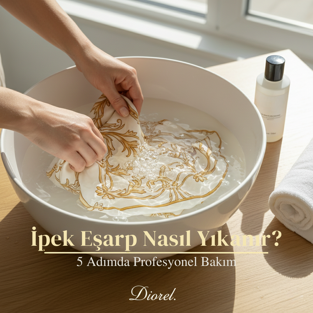 İpek Eşarp Nasıl Yıkanır? 5 Adımda Profesyonel Bakım